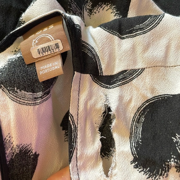 BOSS Danotta Palm Wrap Dress, US 4 - Picture 14 of 14